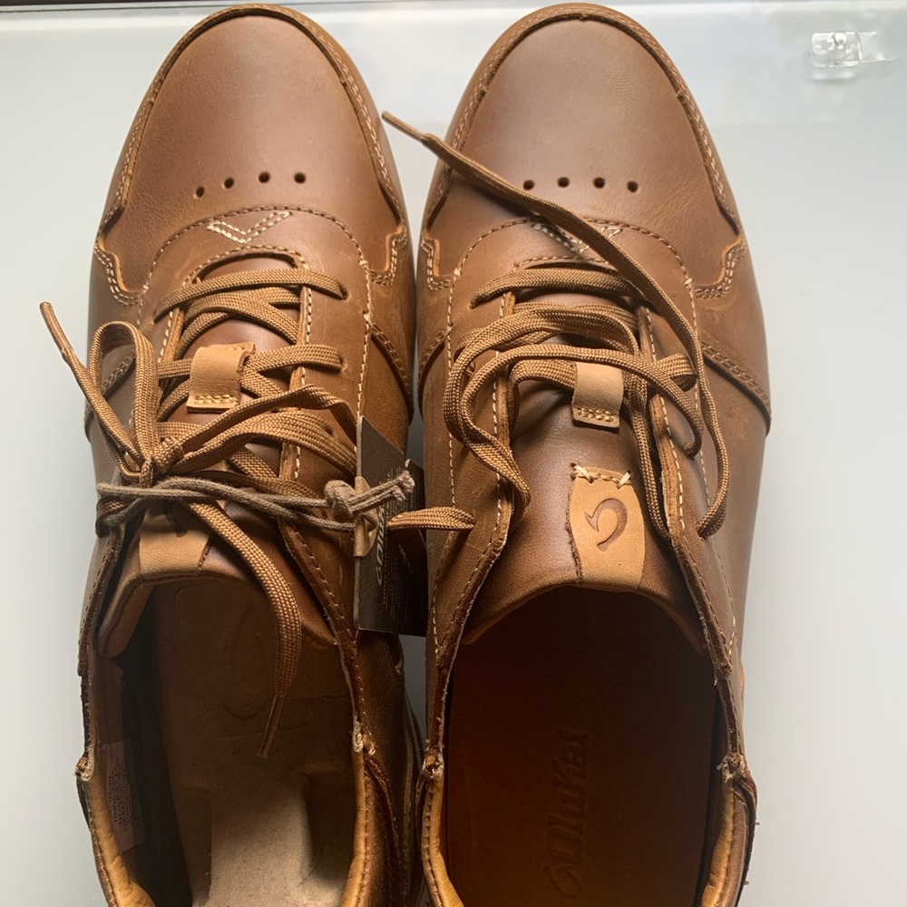 Olukai Huakaili men’s shoes. Toffee. Size 12.